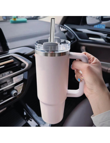 Paquete de 6 Pajitas de Acero Inoxidable Gdsinstna 30 cm