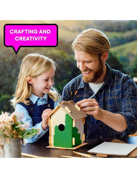Kit de Casa para Aves Neliblu - 6 Piezas DIY para Niños