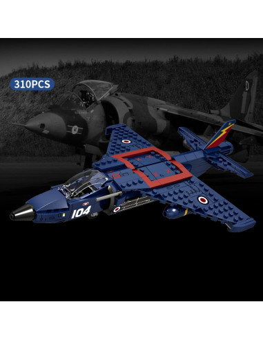 Juego de Construcción Jet Harrier FANTASY&Co. 310 Piezas
