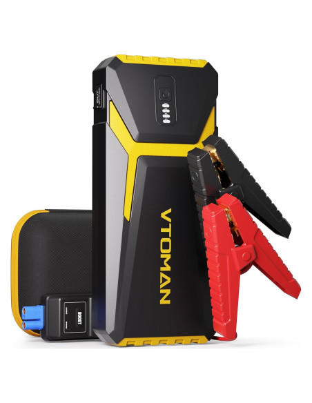 VTOMAN V10 Pro 4500A Arrancador de Coche Portátil 12V