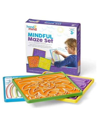 Tableros de Laberinto Consciente hand2mind - Juguetes Sensoriales