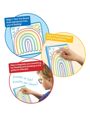 Tableros de Laberinto Consciente hand2mind - Juguetes Sensoriales