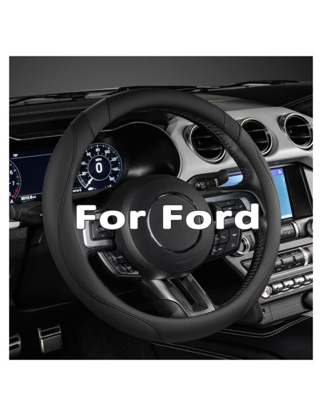 Cubierta de Volante West Llama para Ford Tamaño Estándar Negro