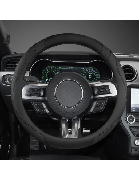 Cubierta de Volante West Llama para Ford Tamaño Estándar Negro