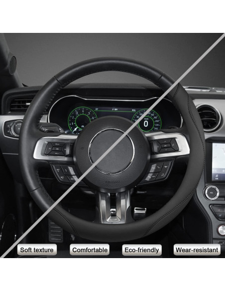 Cubierta de Volante West Llama para Ford Tamaño Estándar Negro