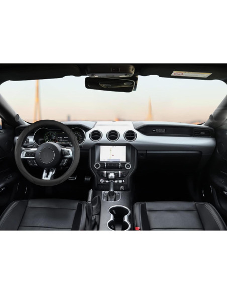 Cubierta de Volante West Llama para Ford Tamaño Estándar Negro