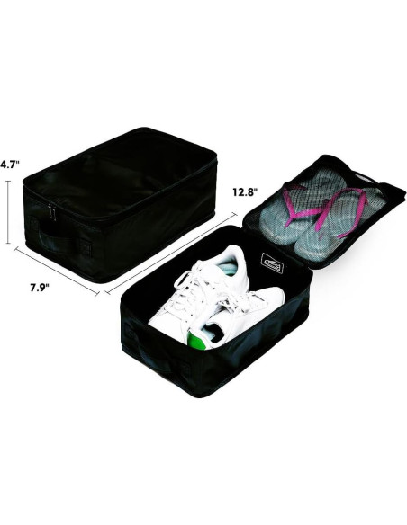 Bolsas de Viaje para Zapatos JJ POWER - Impermeables, 2 Paquetes