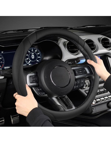 Cubierta de Volante West Llama para Ford Tamaño Estándar Negro