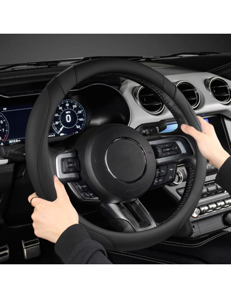 Cubierta de Volante West Llama para Ford Tamaño Estándar Negro