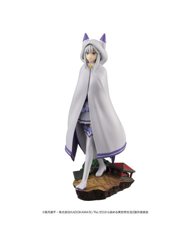 Conjunto Completo Petitrama Re:ZERO - Bandai - 4 Figuras