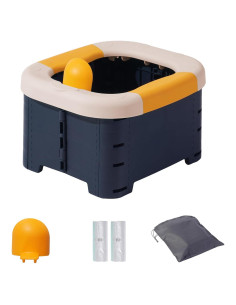 Inodoro Plegable Portátil para Niños DIJIAMEIYA - 24.9x22.6 cm