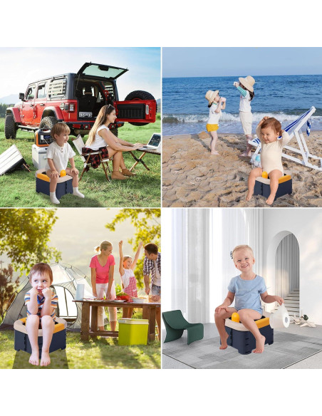 Inodoro Plegable Portátil para Niños DIJIAMEIYA - 24.9x22.6 cm