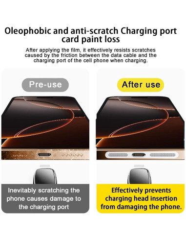 Malla de Polvo Metal para Altavoz y Cargador iPhone UYXINONE