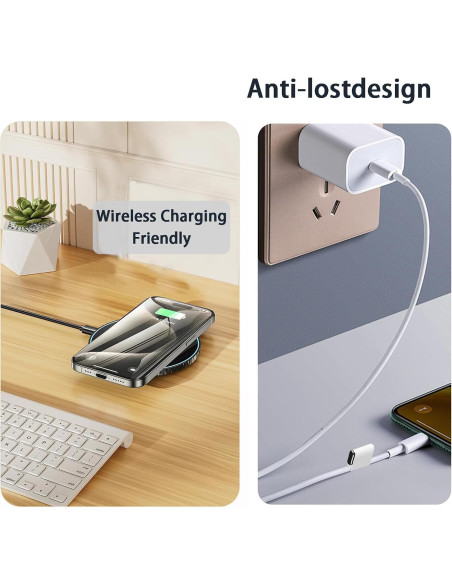 Malla de Polvo Metal para Altavoz y Cargador iPhone UYXINONE