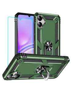 Funda Militar para Samsung Galaxy A05 con Soporte - Verde