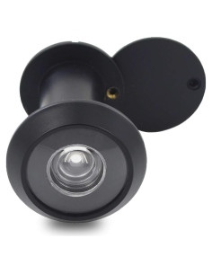 Mirilla de Puerta Junxave de Latón 220 con Privacidad Negra