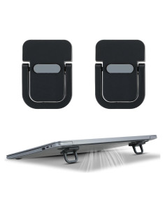 Soporte Mini Autoadhesivo para Laptop AHQiZFX - Negro