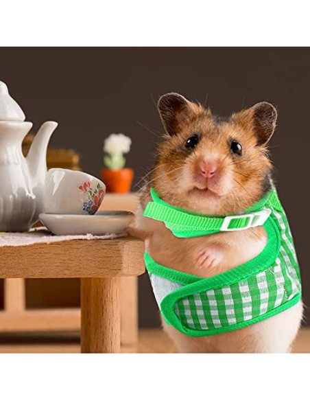 Arnés Ajustable para Mascotas Pequeñas Weewooday 3 Piezas