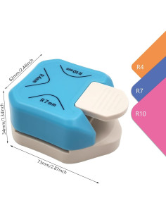 Troquelador de Esquinas 3 en 1 XHKDSYMC para Manualidades 2
