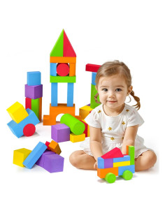 Bloques de Construcción de Espuma Pairez Toys 36 Piezas 30x25x5cm