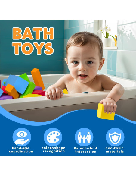 Bloques de Construcción de Espuma Pairez Toys 36 Piezas 30x25x5cm Bloques de Construcción de Espuma Pairez Toys 36 Piezas 30x25x5cm