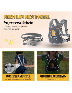 Arnés de Seguridad para Niños con Autismo JXM 12540 - Ajustable 2