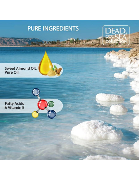 Aceite Corporal Hidratante Almendra y Vainilla 118.3 ml - Colección del Mar Muerto