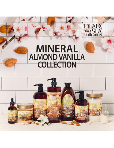 Aceite Corporal Hidratante Almendra y Vainilla 118.3 ml - Colección del Mar Muerto