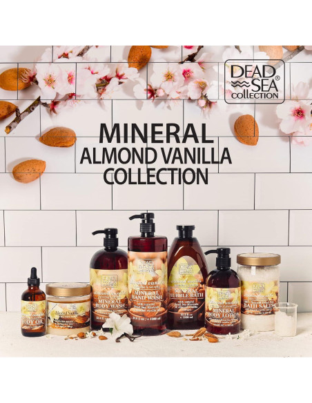 Aceite Corporal Hidratante Almendra y Vainilla 118.3 ml - Colección del Mar Muerto