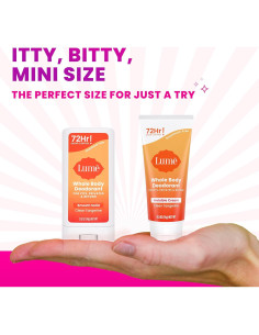 Desodorante Corporal Lume - Mini Paquete Mandarina 28g 2