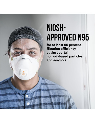 Respirador Particulado 3M N95 8511 con Válvula Cool Flow - Paquete de 10