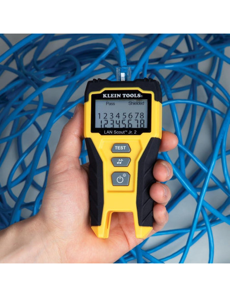 Kit de Prueba de Cable Klein Tools 80072 con Crimpador y Conectores