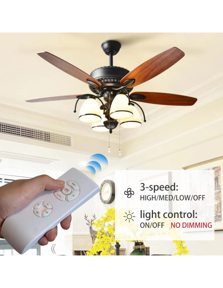 Control Remoto Universal para Ventilador de Techo Smekitlly JF018 Control Remoto Universal para Ventilador de Techo Smekitlly JF018