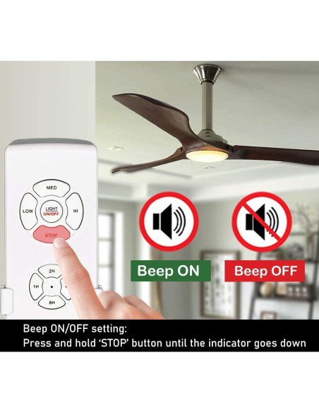 Control Remoto Universal para Ventilador de Techo Smekitlly JF018 Control Remoto Universal para Ventilador de Techo Smekitlly JF018