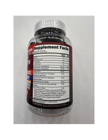 Gomitas Clean Nutraceuticals CoQ10 300mg con Vitamina K2+D3