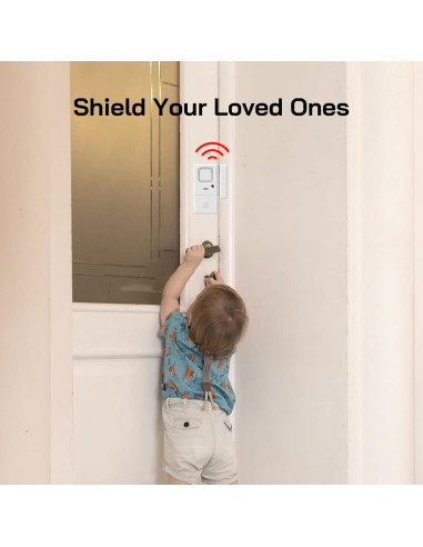 Alarmas Inalámbricas de Puerta y Ventana Rosmila - Paquete de 10