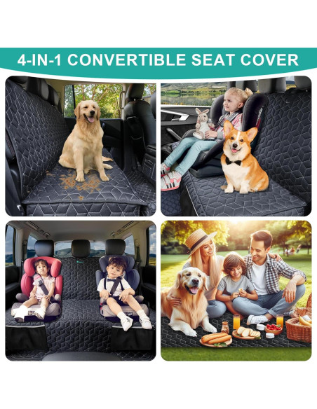 Funda de Asiento para Perros Meginc - Impermeable y Antideslizante para Camiones Funda de Asiento para Perros Meginc - Impermeable y Antideslizante para Camiones