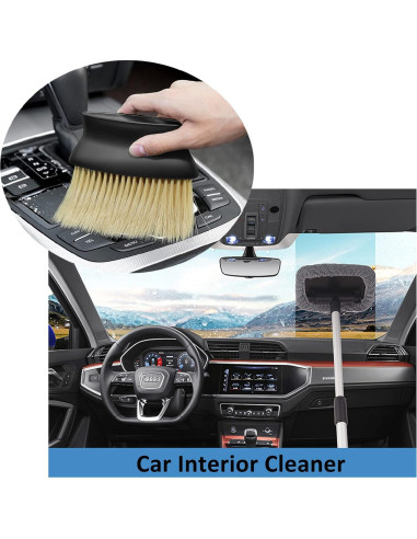 Limpiador de Ventanas de Coche HIWIND con Mango Extensible 55.88 cm