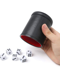 Copa de Dados Profesional Tuzama con 6 Dados Silenciosos 2