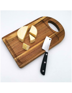 Cuchillo de Queso Duro MATTSTONE HILL, Acero Inoxidable 18.8 cm 2