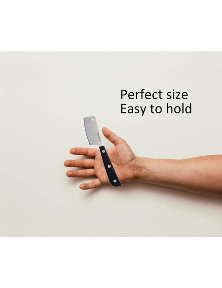 Cuchillo de Queso Duro MATTSTONE HILL, Acero Inoxidable 18.8 cm