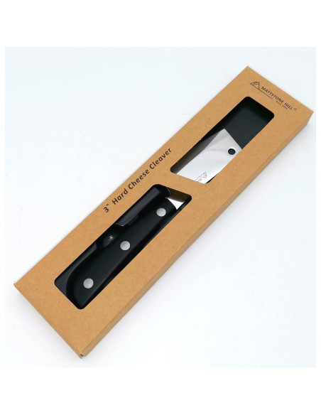 Cuchillo de Queso Duro MATTSTONE HILL, Acero Inoxidable 18.8 cm