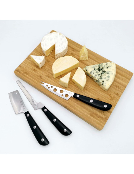 Cuchillo de Queso Duro MATTSTONE HILL, Acero Inoxidable 18.8 cm