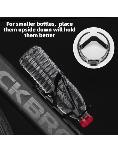 Soporte para Botella de Agua ROCKBROS Ultra-Ligero Negro