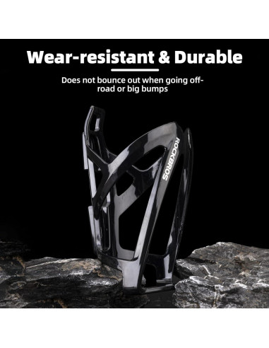 Soporte para Botella de Agua ROCKBROS Ultra-Ligero Negro