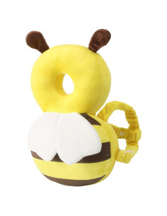 Mochila Protectora de Cabeza para Bebé Abeja - Suave y Liviana