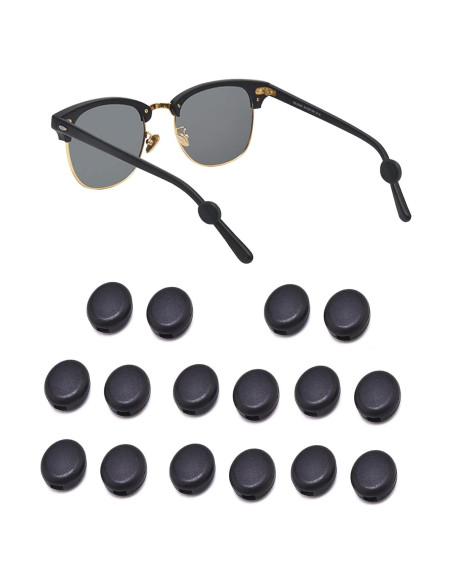 Agarres de Templo de Gafas de Silicona KECHIO Mini Antideslizante