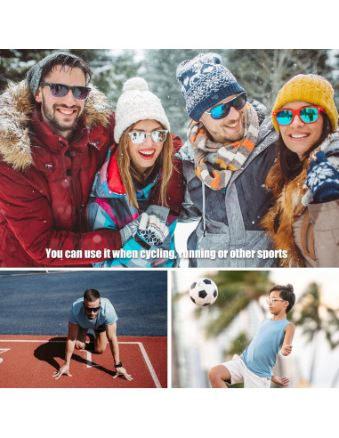 Agarres de Templo de Gafas de Silicona KECHIO Mini Antideslizante