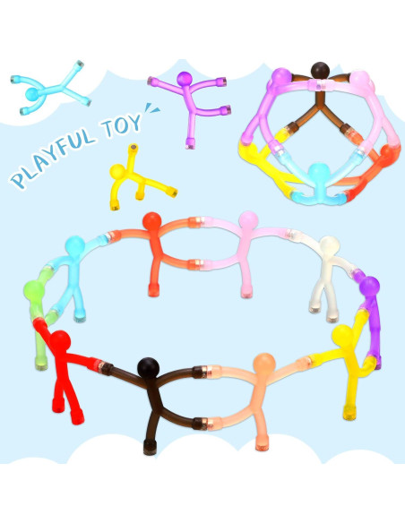 30 Juguetes Magnéticos Coloridos Jerify 7x7cm para Decoración