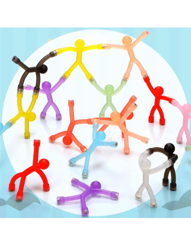 30 Juguetes Magnéticos Coloridos Jerify 7x7cm para Decoración